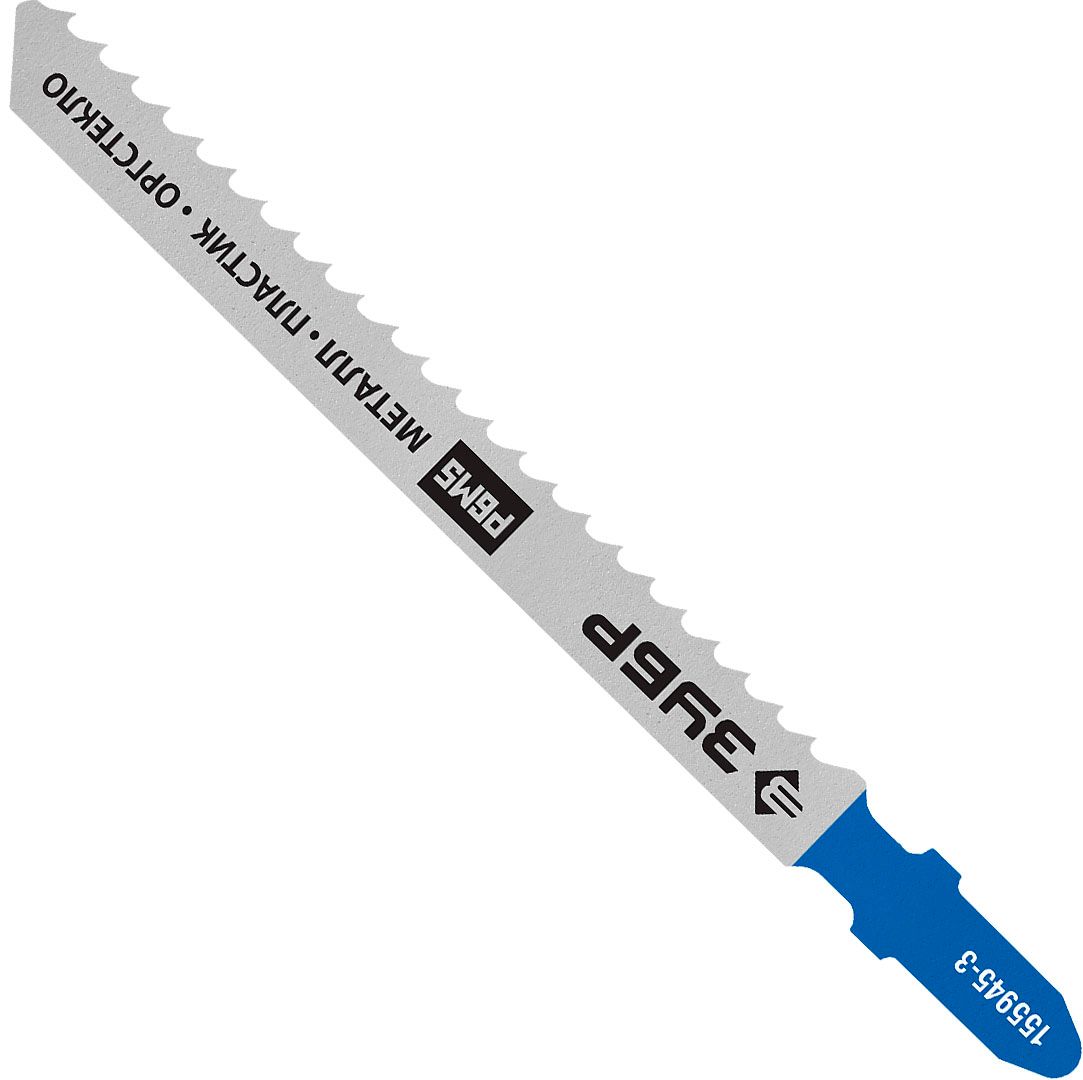 Изображение товара Полотна по алюминию T127D 75 мм для электролобзика ЗУБР 2 шт