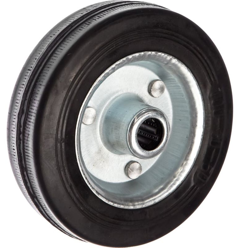 Колесо с игольчатым подшипником резина/металл ЗУБР - фото