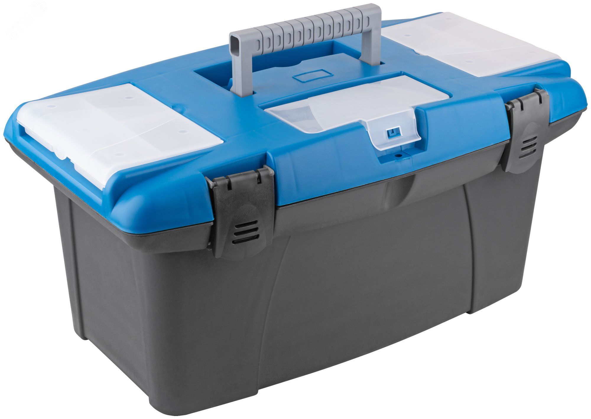 Ящик для инструментов 19" 480х230х275 мм с морозостойким замком MOS 65536М - фото