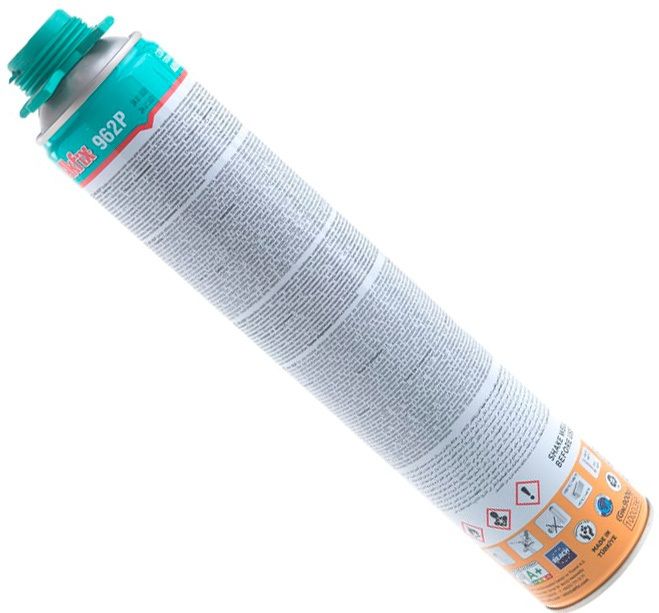 Клей-пена для кирпича и газоблока всесезонный 800 мл Akfix 962P - фото