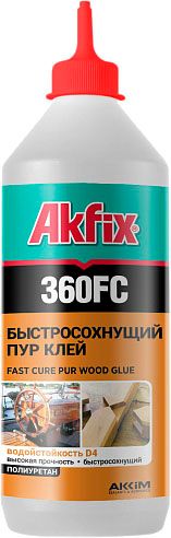 Клей полиуретановый для дерева 560 гр водостойкий Д4 360FC, Akfix GA362 - фото