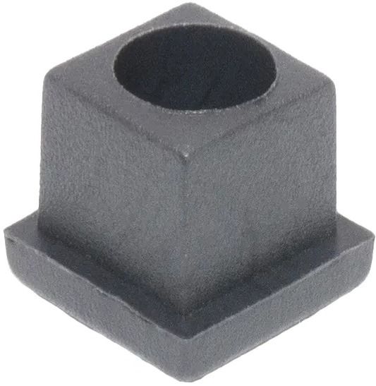 Заглушка внутренняя для квадратных труб ДЧА, пластик - фото