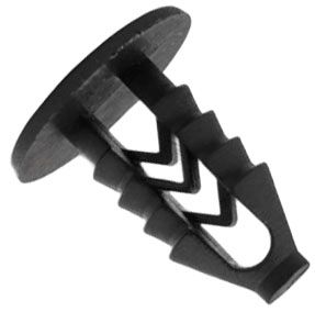 Клипса автомобильная крепежная нажимная AS-213 - фото