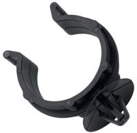 Клипса автомобильная для проводов и трубок AS-056, темно-серая