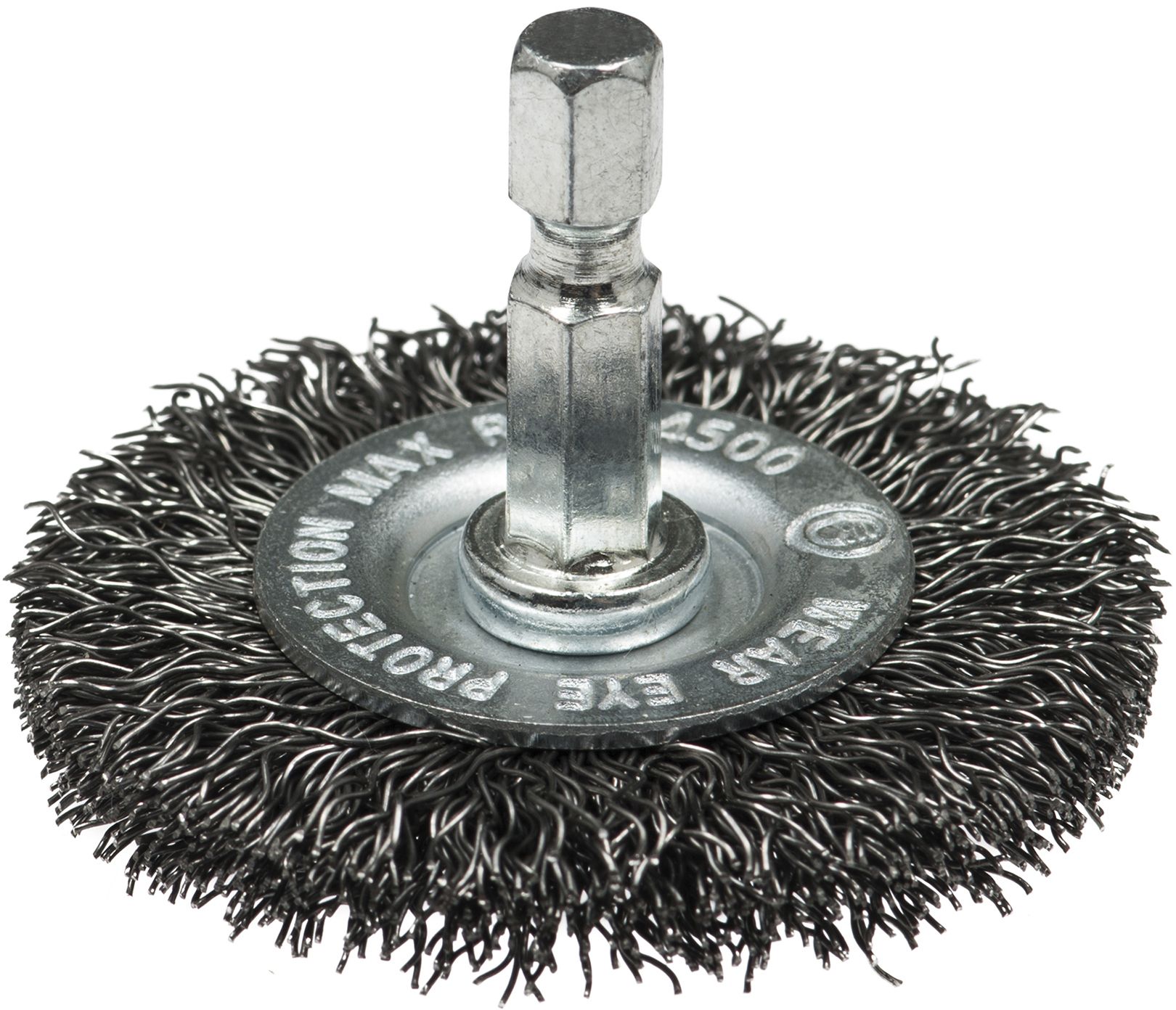 Изображение товара Дисковая гофрированная щетка для дрели 50 мм № 161 профоснастка мастер