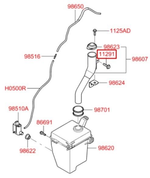 Болт шестигранный М6х1х16 мм с фланцем и шайбой SN-10072 - фото