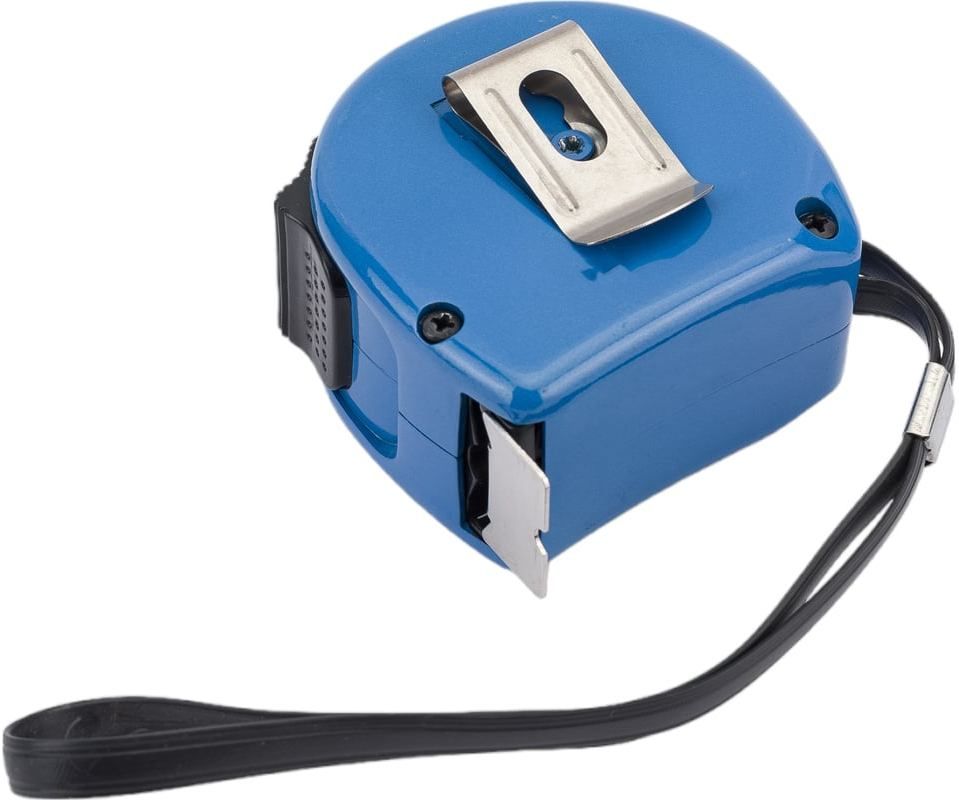 Рулетка 5 м 25 мм алюминиевый ударопрочный корпус ЗУБР Эксперт 34058-05-25 - фото