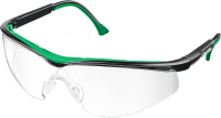 Очки защитные открытого типа, прозрачные, стекло-моноблок Basic Kraftool 110317