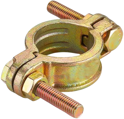 Хомут усиленный двухболтовый 40-49 мм Titan lock TL40-49DC, ковкий чугун - фото