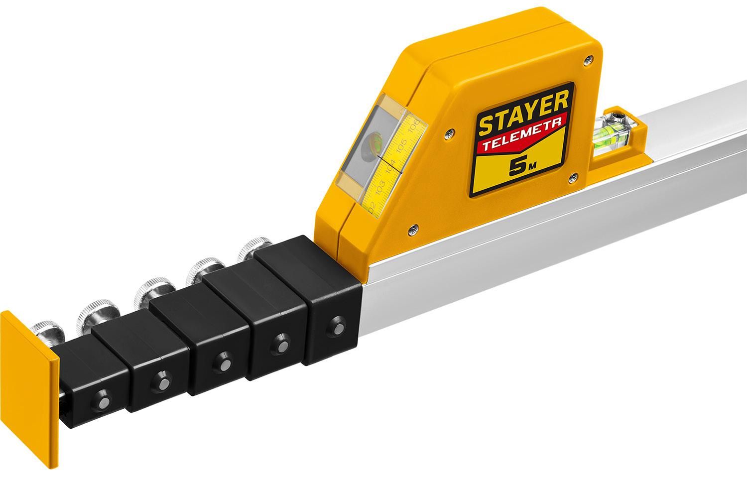 Линейка телескопическая 5 м Stayer Prof 3420-05_z01 - фото