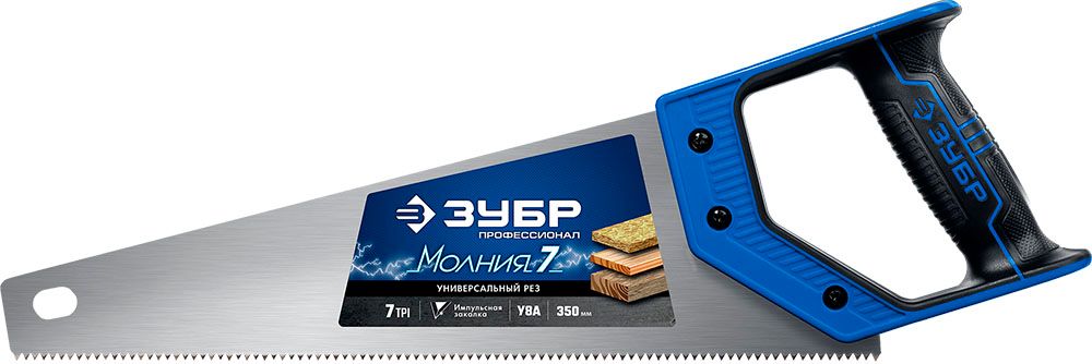 Ножовка по дереву универсальная Молния-7 ЗУБР - фото