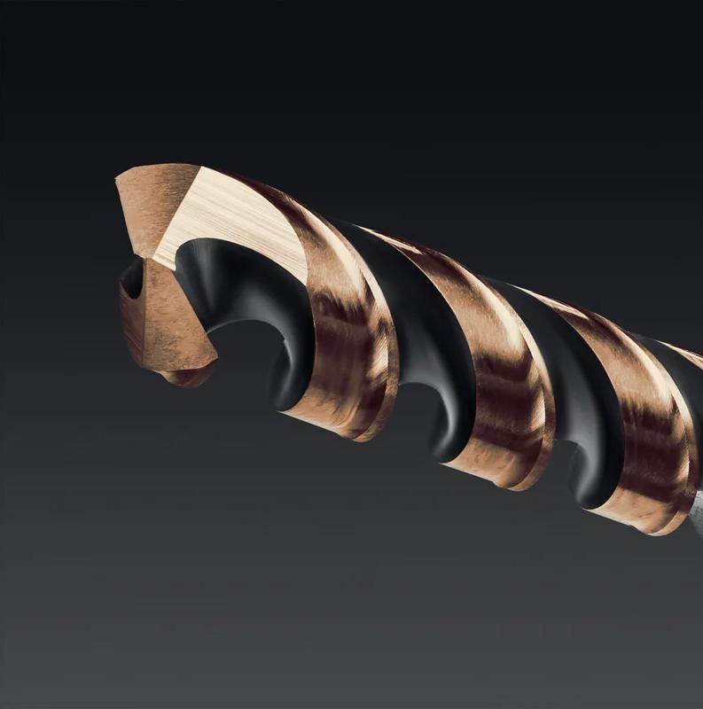 Набор сверл по металлу для винтовёртов 3-10 мм НЕХ-1/4 Impact Ready Kraftool 29652-H10, 10 шт  - фото