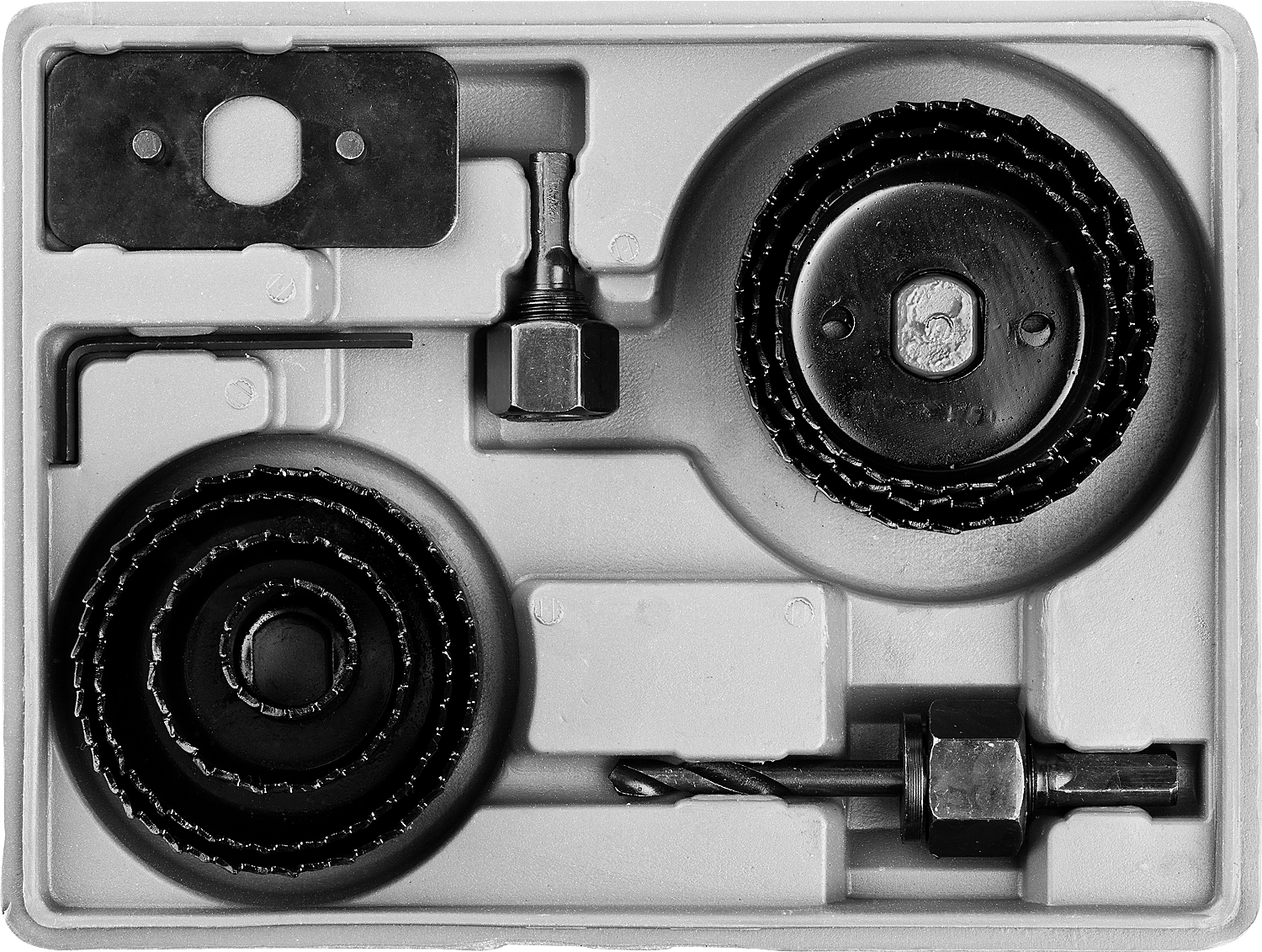 Набор коронок кольцевых по дереву 22-67 мм Maxcut Master Stayer 29600-H7, 9 шт - фото