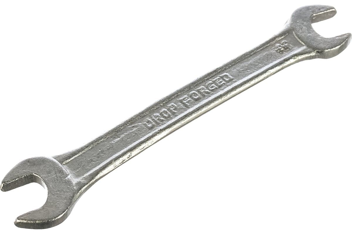 Ключ рожковый 8х10 мм FIT 63504, оцинкованный - фото