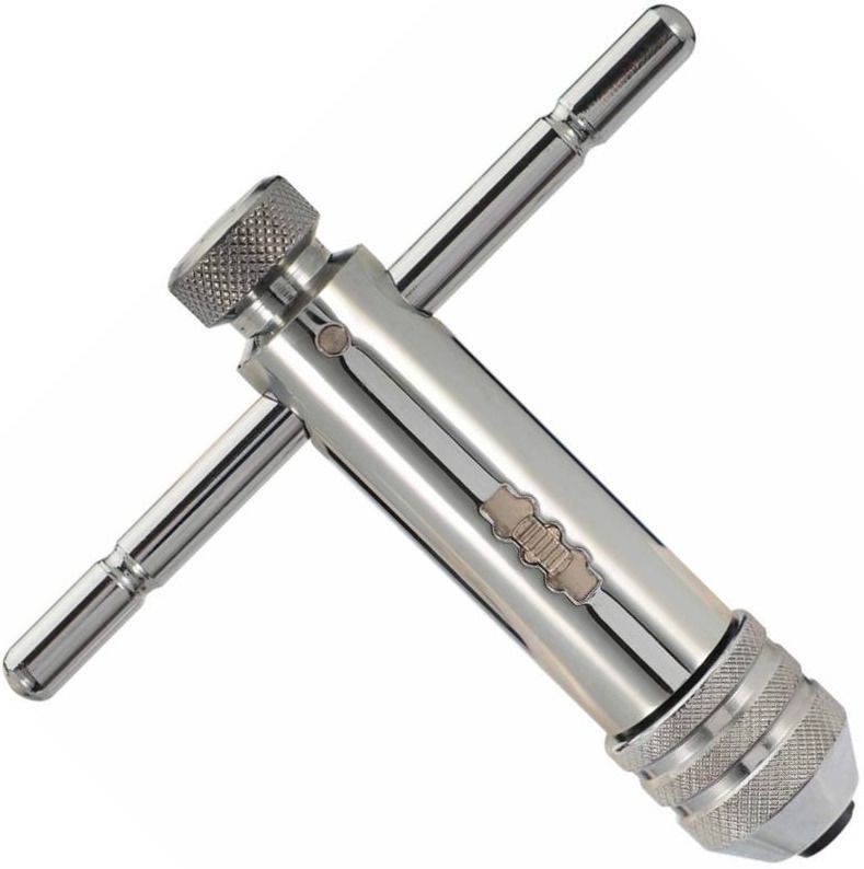 Вороток для метчиков с трещоткой и уровнем M5-M12 100 мм Master-Tool 1040502010045 - фото