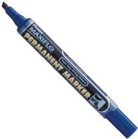Маркер перманентный 1,2-4,5 мм с подкачкой чернил Maxiflo, Pentel NLF60-C, синий
