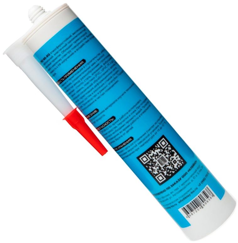 Герметик силиконовый нейтральный атмосферостойкий 280 мл Kleyko WS-812 бесцветный - фото