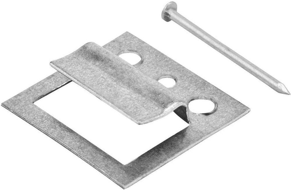 Крепеж для вагонки (кляймер) ЗУБР, оцинкованная сталь - фото