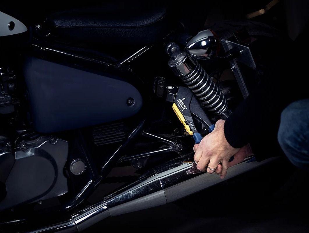 Заклепочник RP60 для вытяжных заклёпок 3,2 - 4,8 мм универсальная насадка поворотный 360° Rapid Multi 5001140 - фото