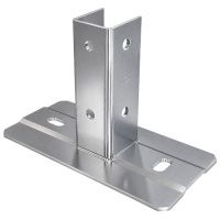 Фланец для профиля FI 50V Fischer FI-BP 568612, цинк-ламельное покрытие