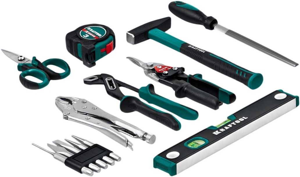 Набор инструмента универсальный 1/2"+1/4" Kraftool Grand-152 27978-H152, 152 предмета - фото