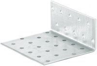 Крепежный уголок 40х80х80х1,5 мм KUL, оцинкованная сталь