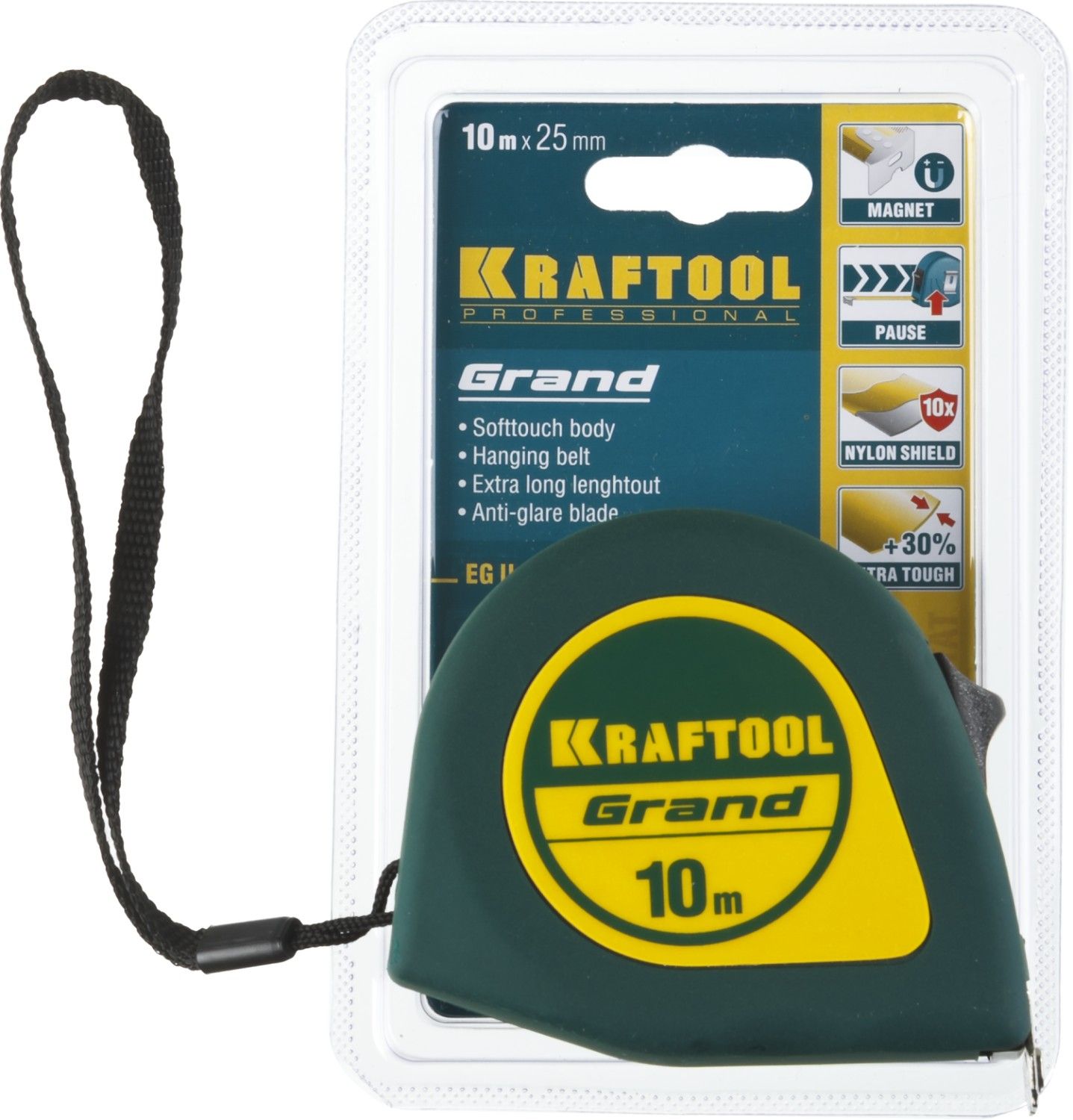 Рулетка ударостойкая Grand Kraftool - фото