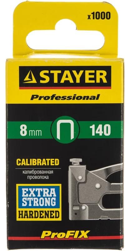 Скобы для степлера тип 140 калибр 20GA Stayer Profi - фото