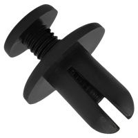 Клипса автомобильная крепежная с резьбовым штырьком AS-1453