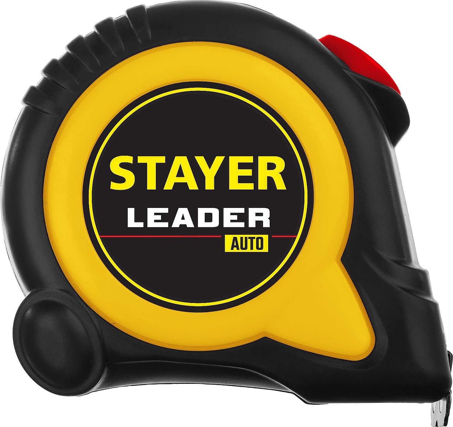 Рулетка измерительная с автостопом и магнитным крюком Stayer Leader Professional - фото