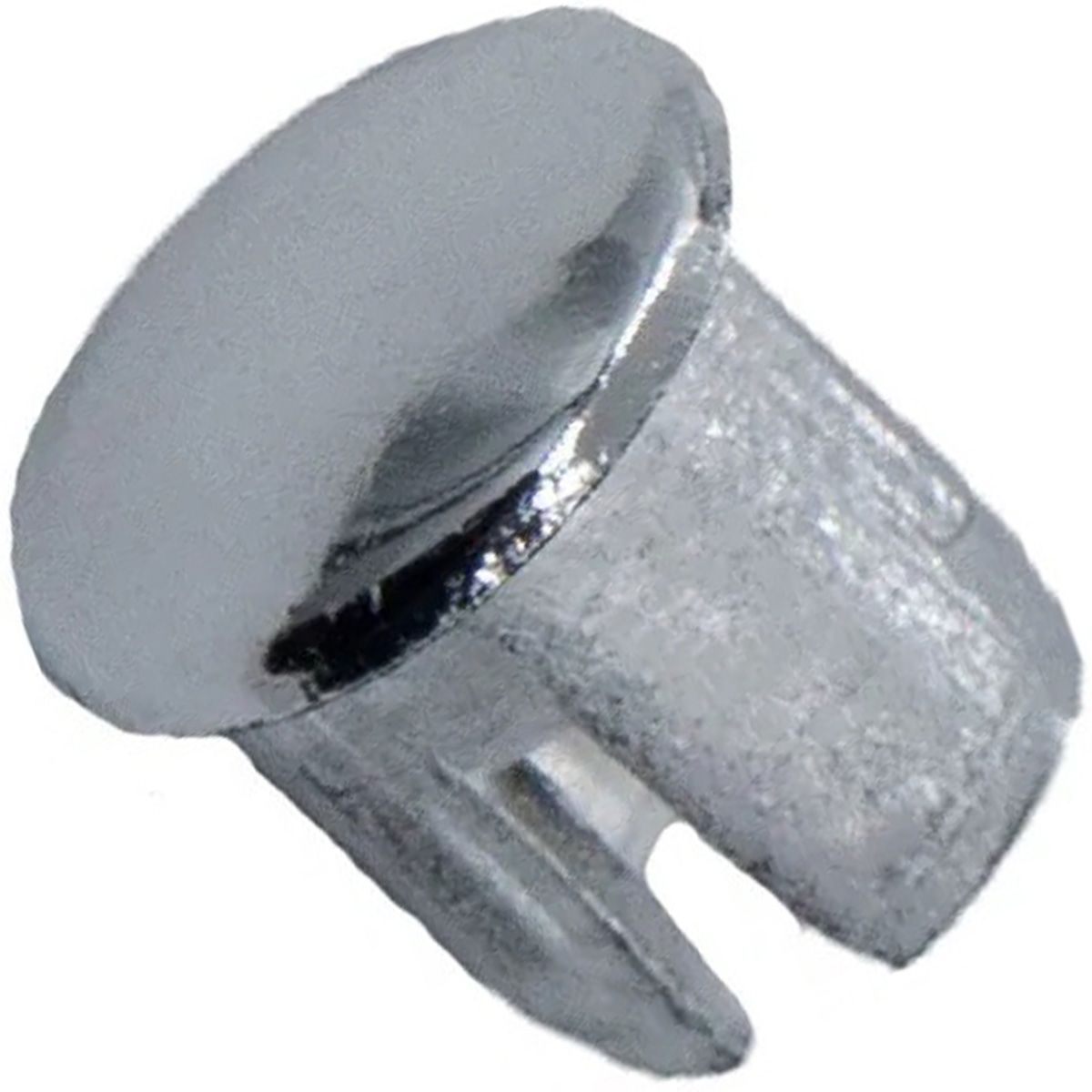 Заглушка внутренняя для круглых труб ДХУ, пластик хромированный, цвет в ассортименте - фото