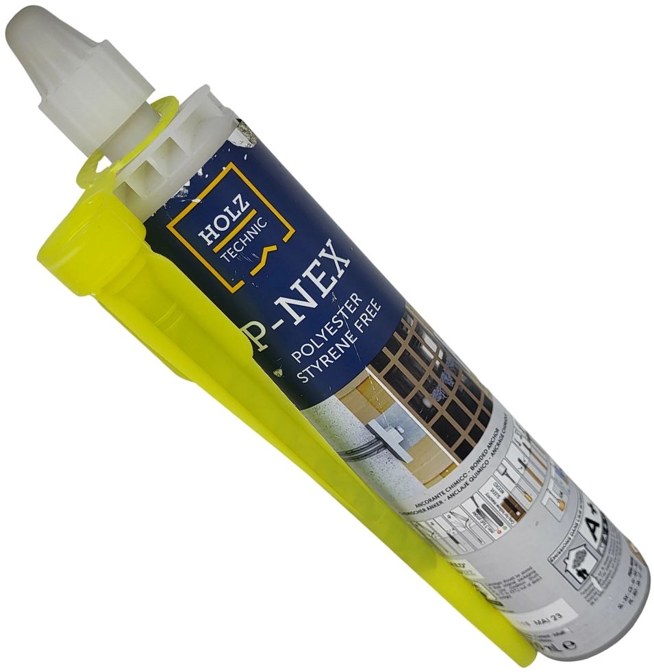 Химический анкер 300 мл Holz Technic PNEX300, полиэфирная основа, с насадкой - фото