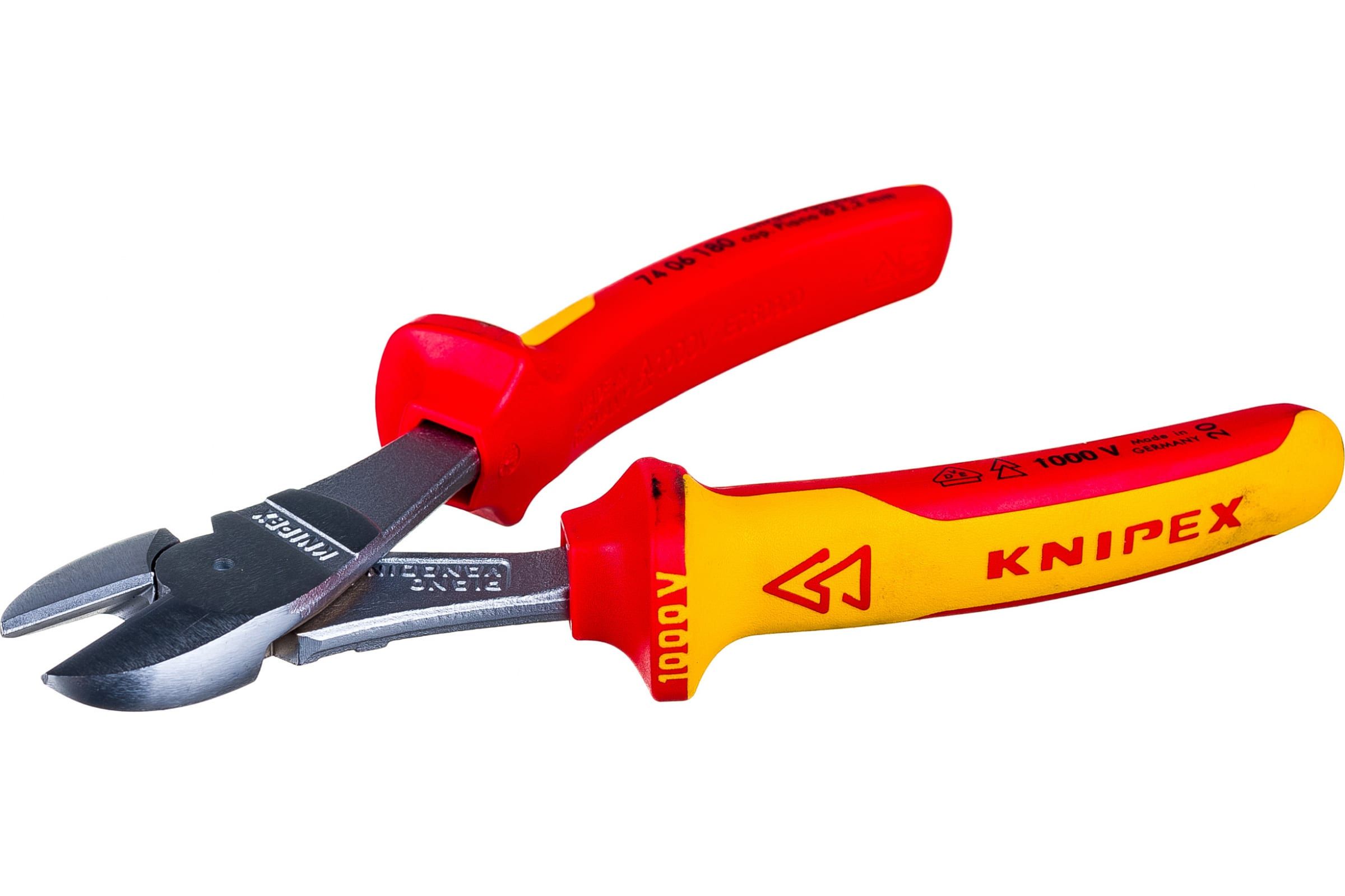 Бокорезы диэлектрические 180 мм KNIPEX KN-7406180