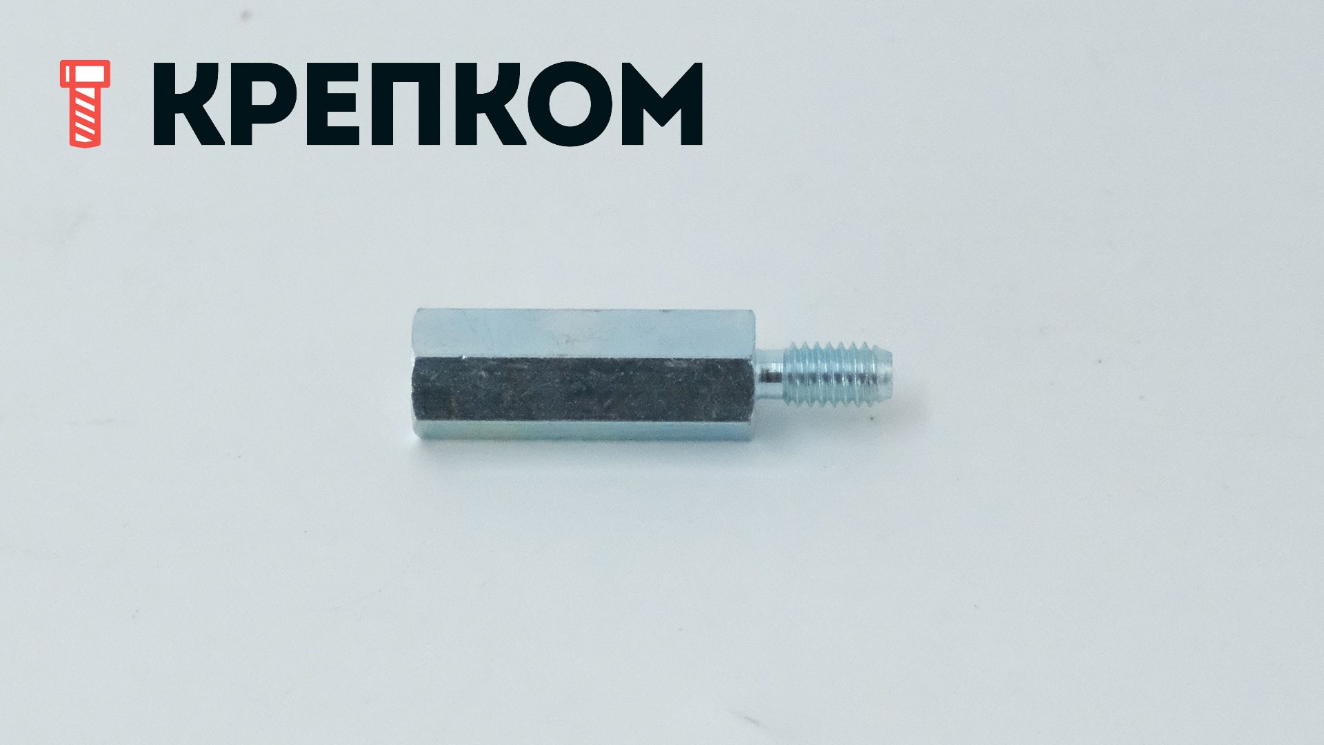 Стойка для печатных плат М4х10 шестигранная 88086, оцинкованная сталь, 50 шт - фото