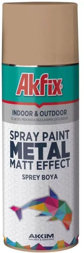 Краска аэрозольная 400 мл Akfix, цветная RAL - фото