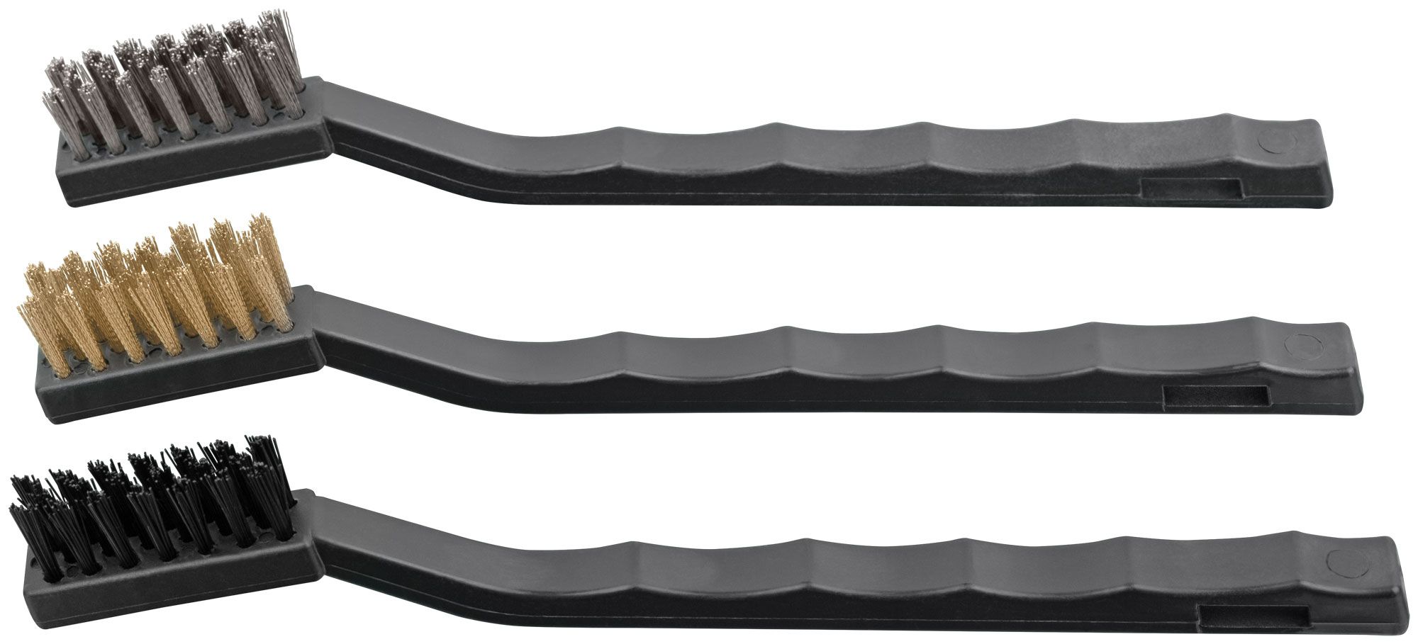 Набор ручных корщёток 175 мм FIT Мини 38453, 3 шт - фото