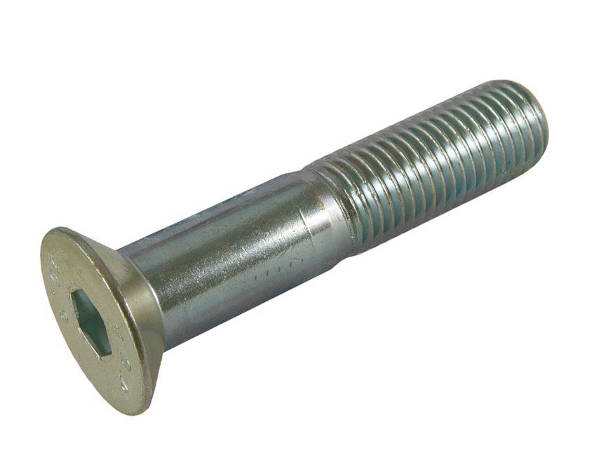 Винт потай с внутренним шестигранником М8х22 DIN 7991 (ISO 10642), нержавеющая сталь А4 - фото