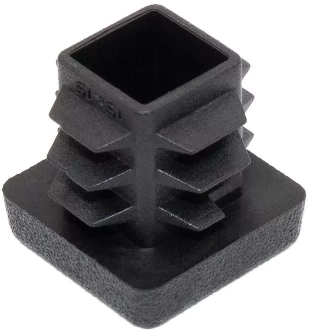 Заглушка внутренняя для квадратных труб ПЧН, пластик, цвет в ассортименте - фото