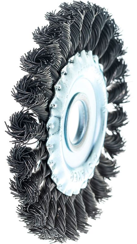 Щетка дисковая жгутированная для УШМ Professional Stayer - фото