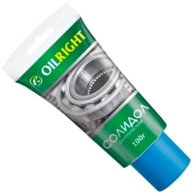 Изображение товара Смазка солидол синтетический Oilright L6033, 100 гр Изображение товара Смазка солидол синтетический Oilright L6033, 100 гр