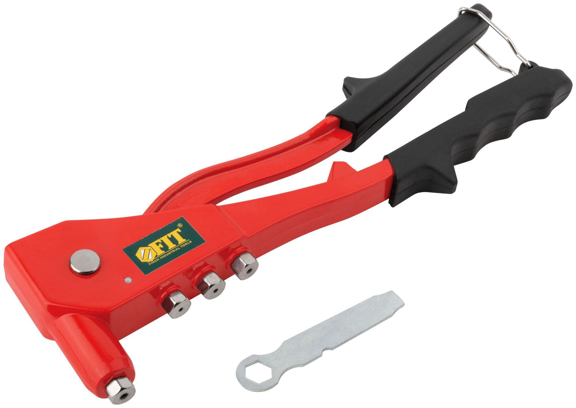 Заклепочник ручной вытяжной (2.4-4.8 мм) 255 мм, FIT 32015 - фото