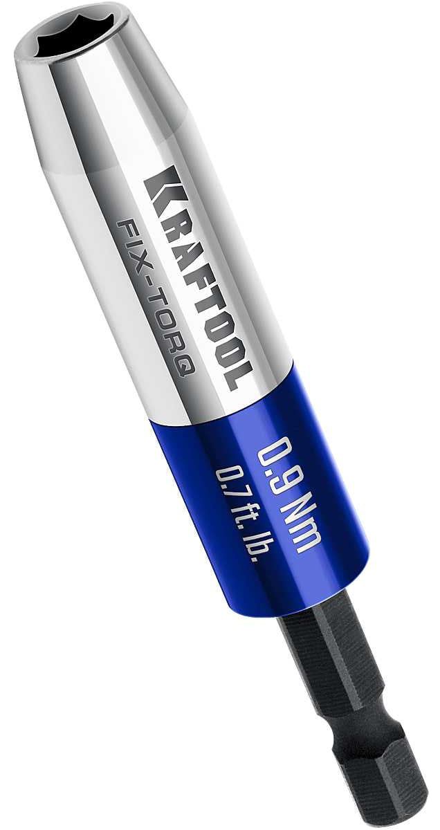 Адаптер для бит динамометрический 0,9 Нм Kraftool FIX-TORQ 64035-0.9 - фото