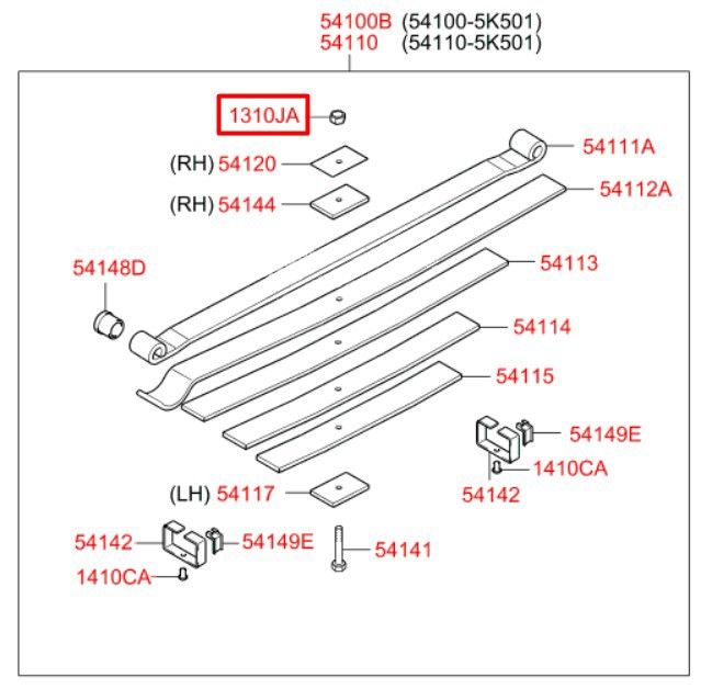 Гайка автомобильная М10х1,25 мм шестигранная SN-10220 - фото