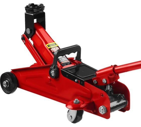 Домкрат подкатной 2 т 135-385 мм Stayer Red Force R-28 43156-2 - фото