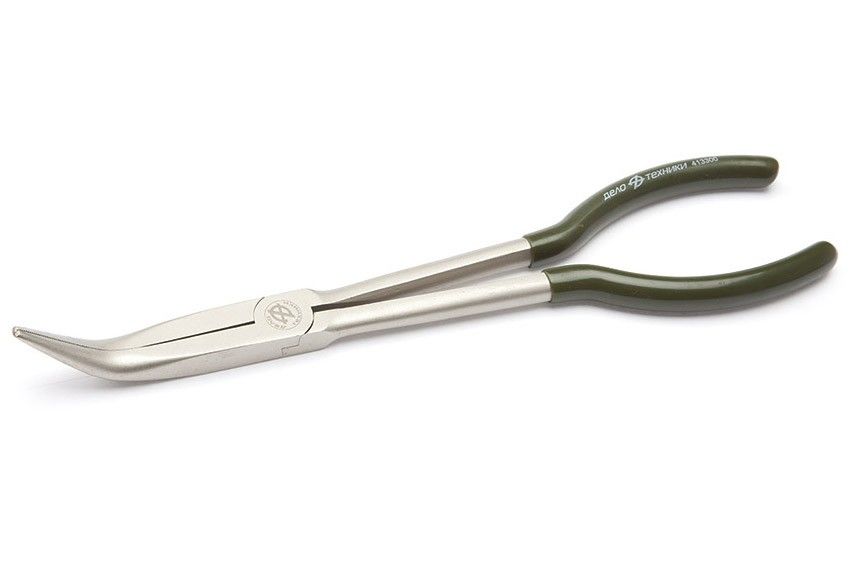 Пассатижи удлиненные загнутые 300 мм Дело Техники (холдер) 413300 - фото