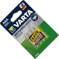 Аккумуляторы AAA 800 мАч Varta Recharge R2U 56703101414, в блистере 4 шт