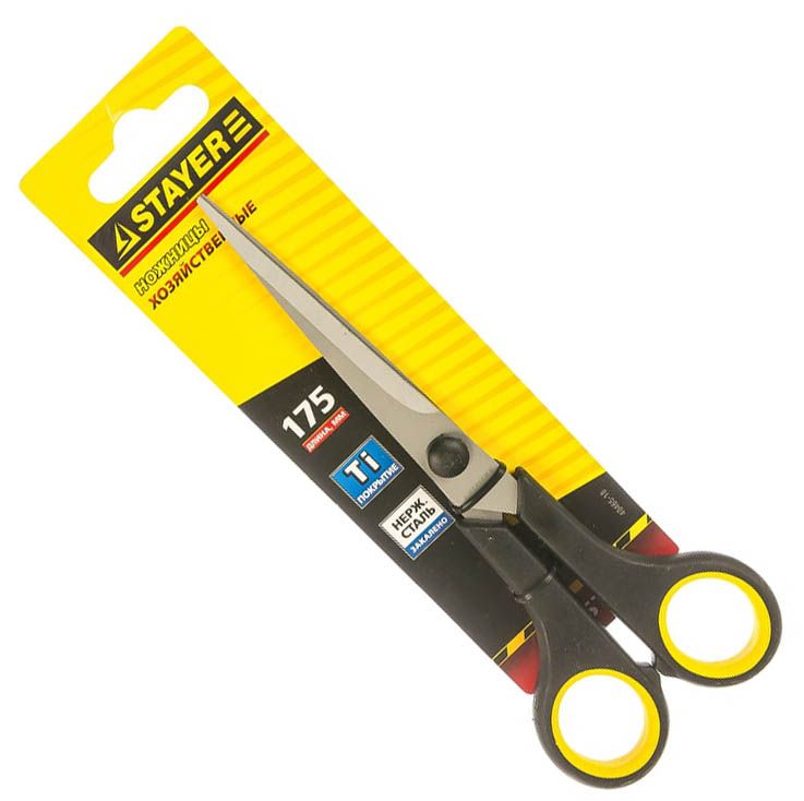 Ножницы хозяйственные 175 мм Master Stayer 40465-18 - фото