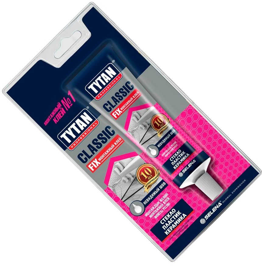 Монтажный клей 100 мл TYTAN Professional Classic Fix 00388 - фото