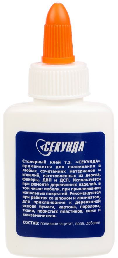 Клей столярный 60 гр Секунда - фото