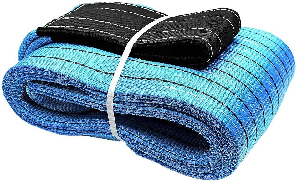 Строп текстильный петлевой СТП грузоподъемностью 8 т, длина 4 м, ширина 175 мм - фото